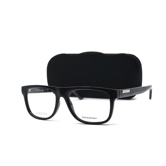 NEW GUCCI GG1117O 001 BLACK AUTHENTIC EYEGLASSES FRAME - Picture 9 of 11